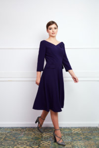 Rochie AUBRIETA – colecția FLOWER SYMPHONY, Lavinia Leca